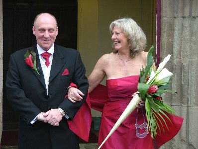 Modern Brides wedding flowers