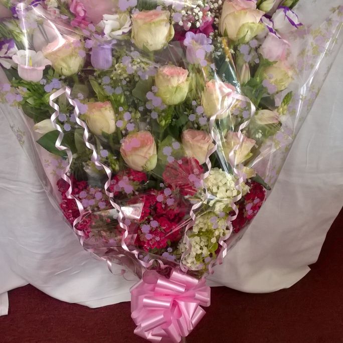 Personalised Fresh Flower Bouquet 