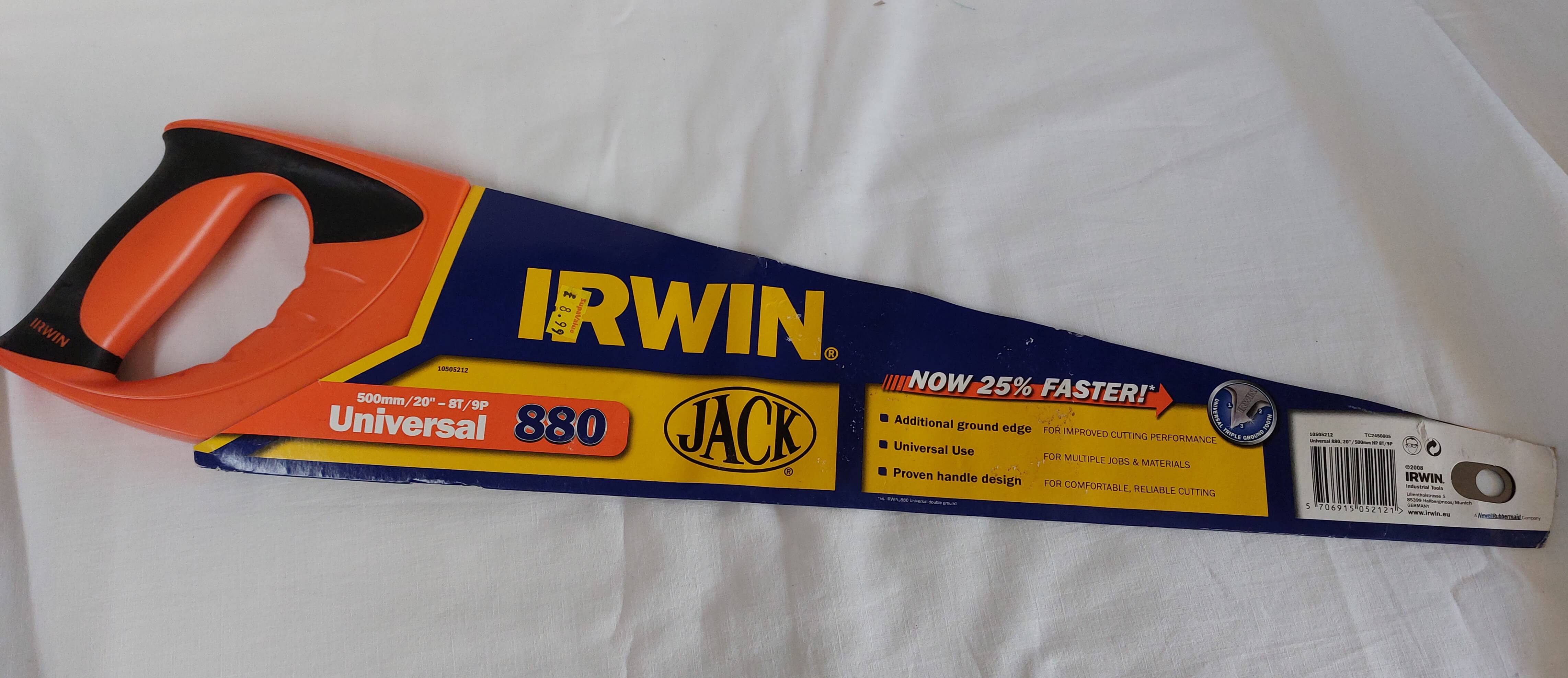 Irwin Hand Saw £8.99