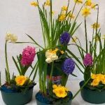 Silk Easter Flower Bunches 