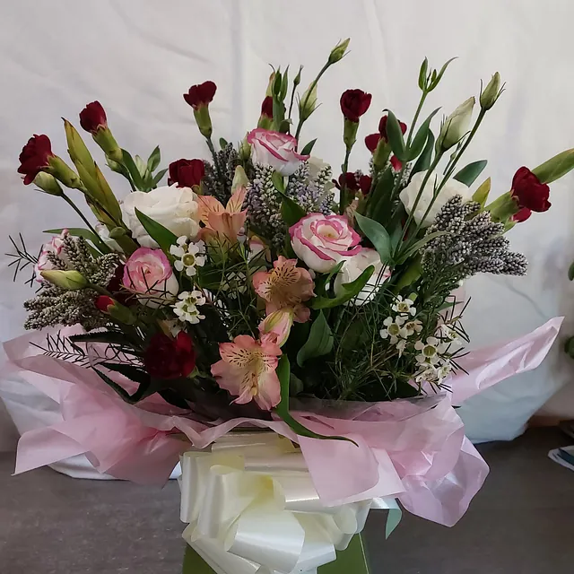 Aqua Pack Flower Bouquet from £60.00