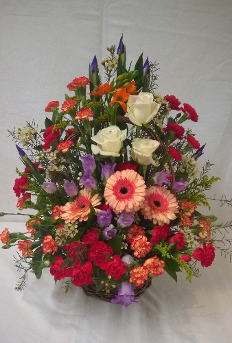 Front Facing flower basket