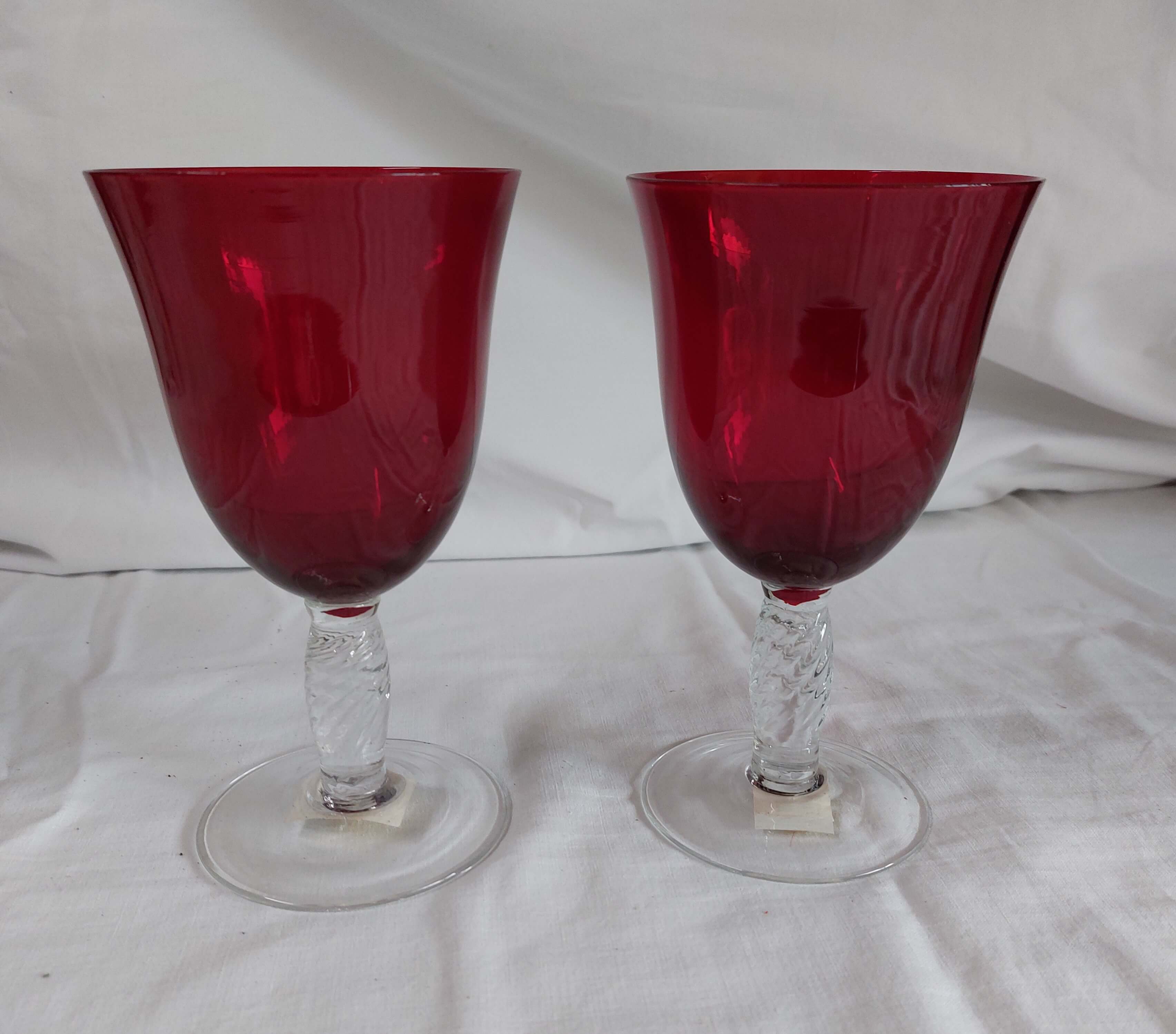 Valentines Day Red Glasses £15.00 each
