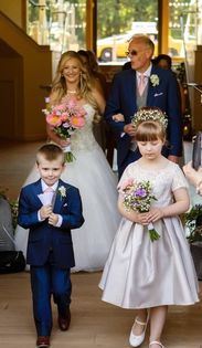 Bride on her wedding day 
