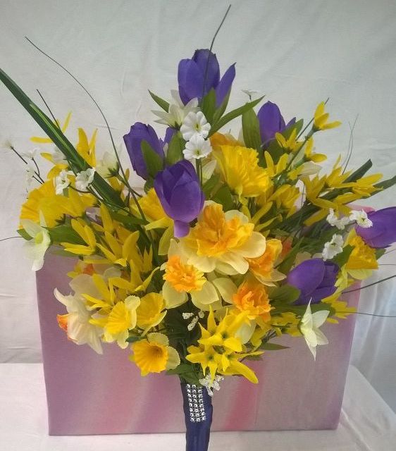 Silk Brides Bouquet 