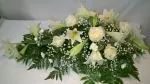 White Lilies & Roses Tear Drop 