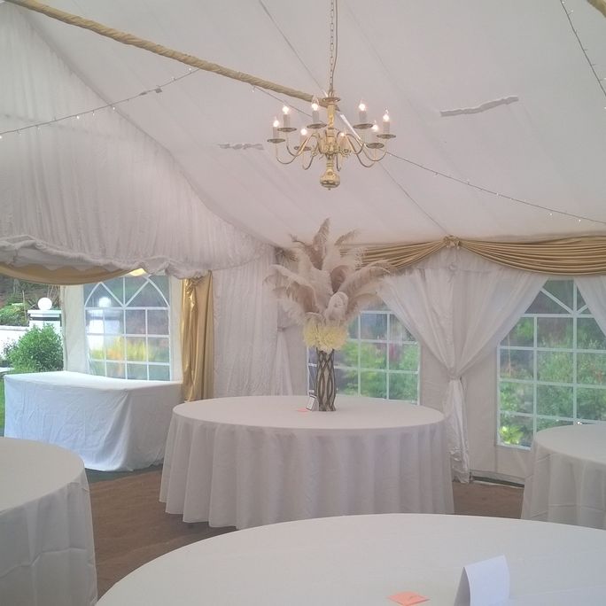 Marquee Wedding Flowers