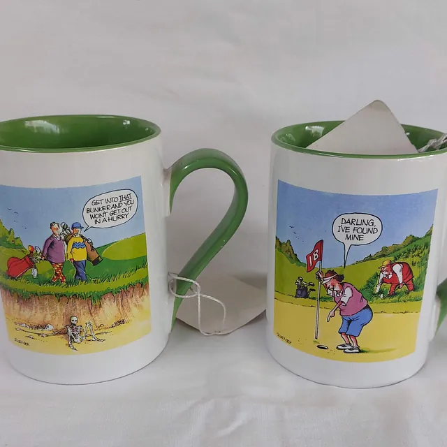 Novelty Golf Mugs £9.99 each