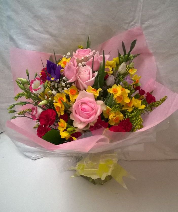 Mothers Day Hand Tied Bouquet 
