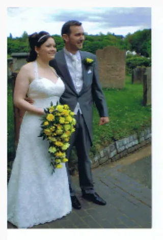 Bride & Groom on their wedding day 