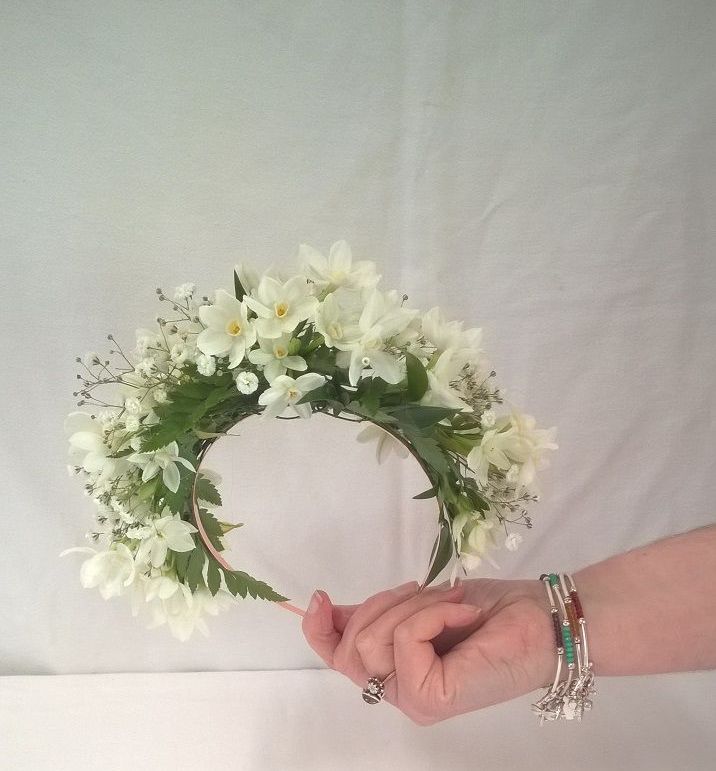 Spring flower Head Band 