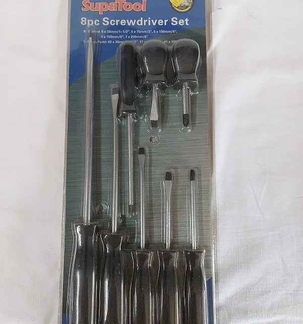 8 pc Screwdriver Set £9.99