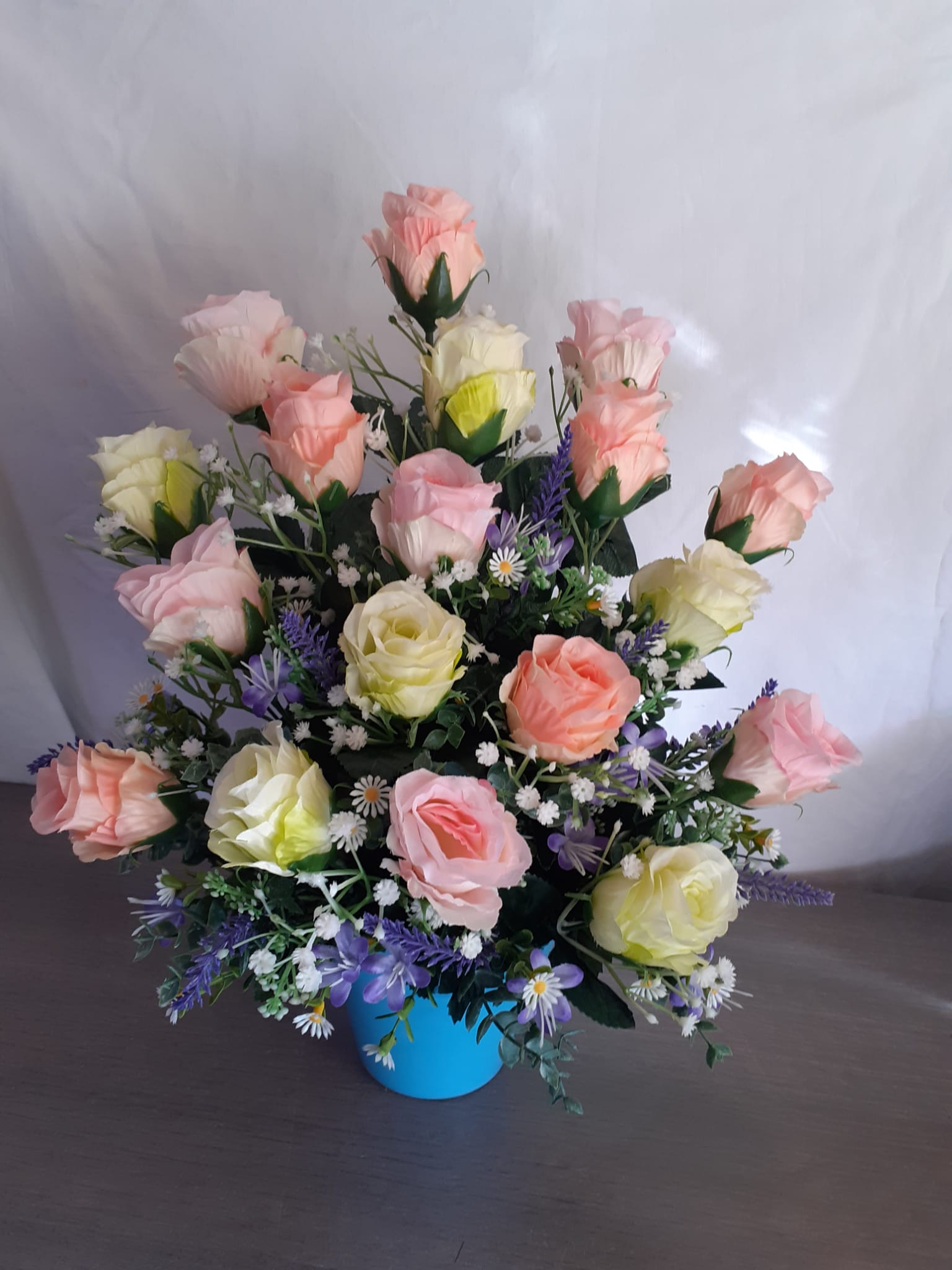 Realistic Artificial Front Facing Arrangement from £75.00