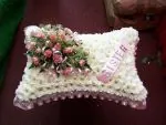 Ribbon Edge Based with Flower Spray
