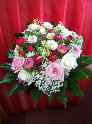 Brides Hand Tied wedding flower bouquet